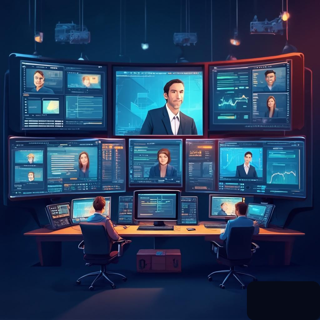 KAVANA 广播控制室示意图